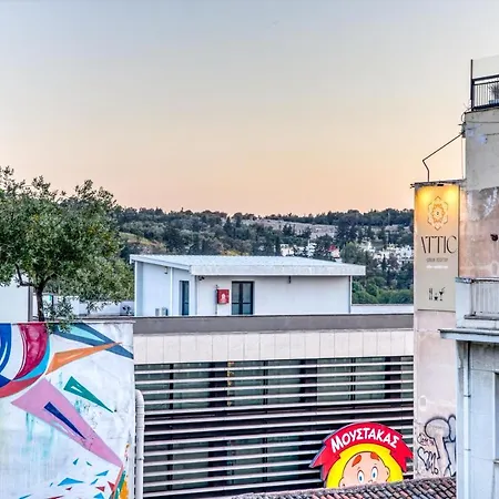 Monastiraki Stylish Loft W/ Acropolis View/bathtub * Athens